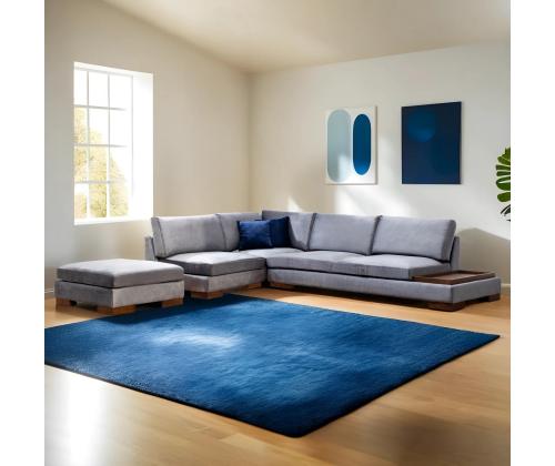 Sohva Tulip Corner Vasen ilman puffia - Tummanharmaa