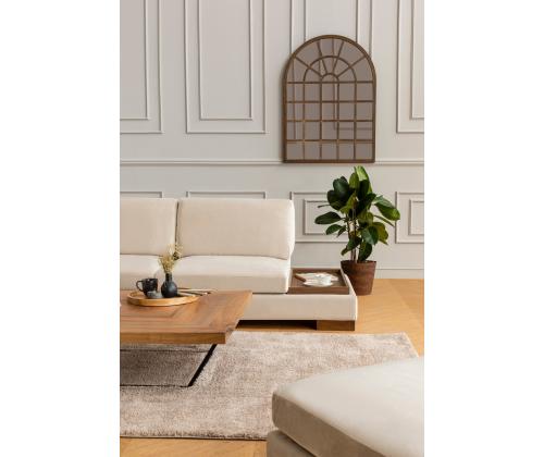 Sohva Tulip Corner Vasen ilman puffia - Beige