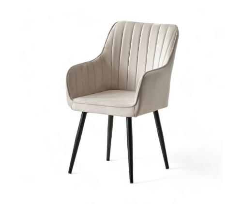 Huonekalusarja Nova tuolit - Cream, Musta