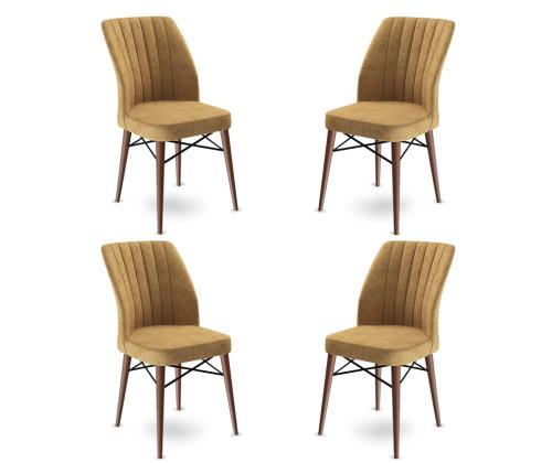 Huonekalusarja Flex tuolit - Cappuccino, ruskea