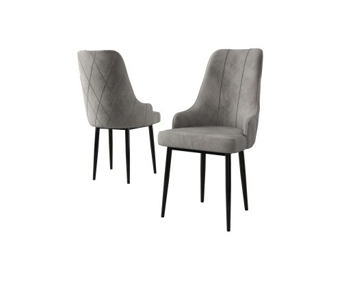 Tuoliryhmä Trex - Harmaa, Musta