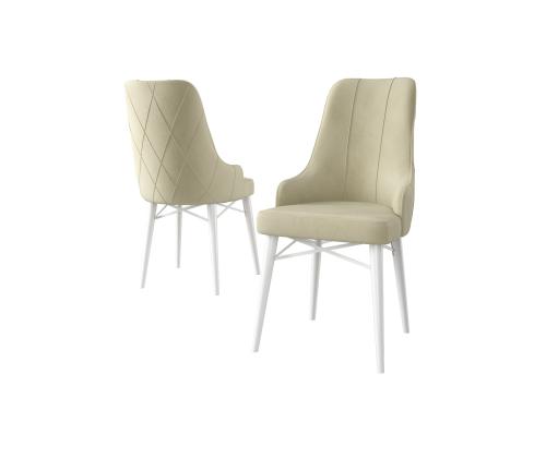 Huonekalusarja tuoleineen Neta - Cream, White