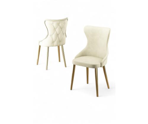 Tuoliryhmä Alpa - Cream, Gold