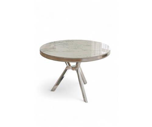 Laud Mos - Valkoinen marmori, kromi