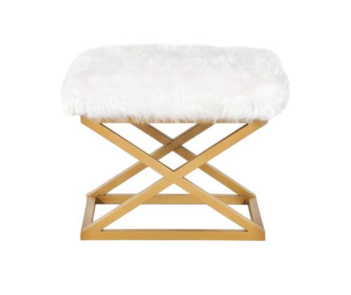 Capraz Plush - Kulta, Valkoinen