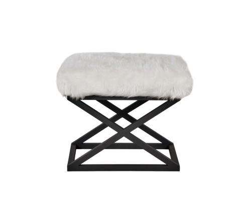 Capraz Plush - musta, valkoinen