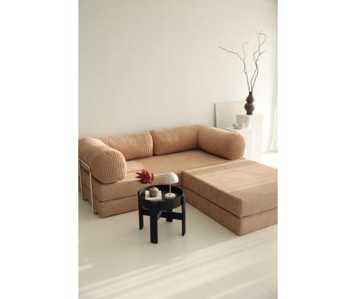 Sohvanurkkaus - ruskea - v1