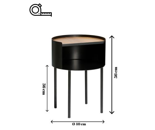 Sohvapöytä Espen - Musta