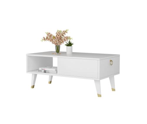 Sohvapöytä Delux - Valkoinen