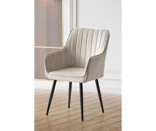 Huonekalusarja Nova tuolit - Cream, Musta