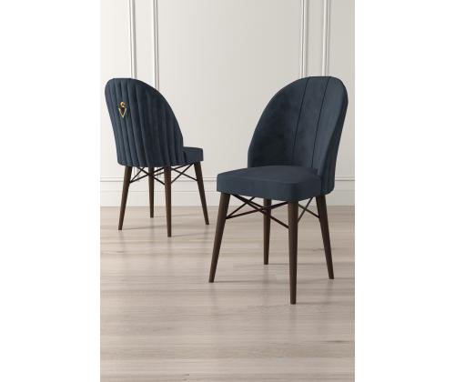 Huonekalusarja tuoleineen Ritim - Antrasiitti, Ruskea