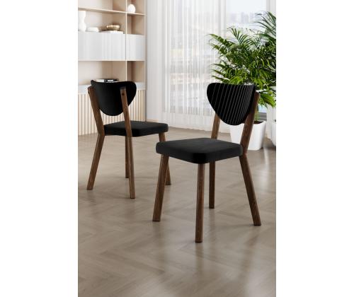 Tuoliryhmä Arfe - Musta, ruskea