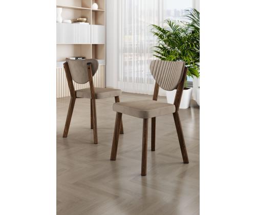 Tuoliryhmä Arfe - Cappuccino, Ruskea