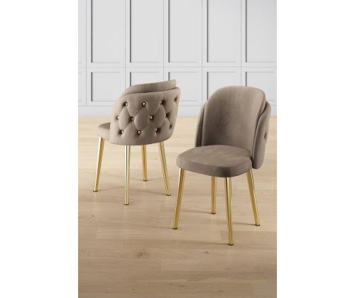 Axle - Cappuccino, Gold kalustesarja tuoleineen