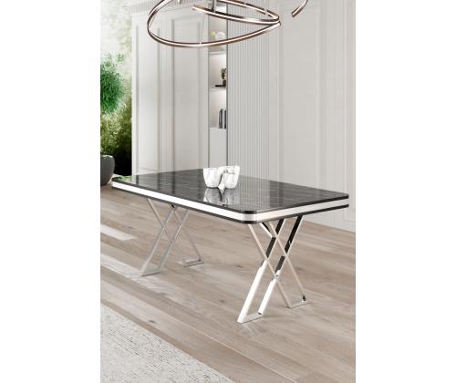 Laud Vals - Musta marmori, kromi