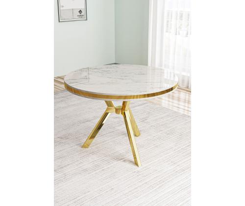 Laud Mos - Valkoinen marmori, kulta