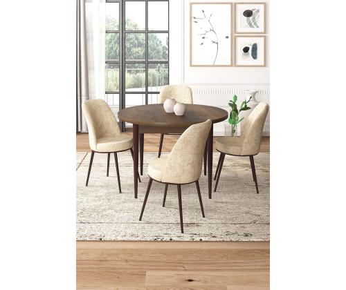 Tuolikokonaisuus Tor - Barokki, Cream