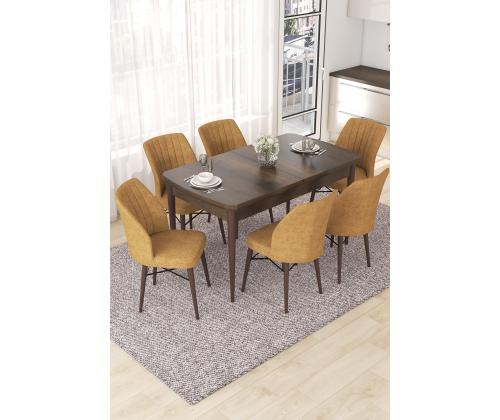 Huonekalujen tuolisarja Nef - Barokki, Cappuccino