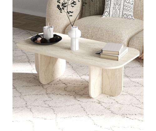 Sohvapöytä Becaj - Travertiini