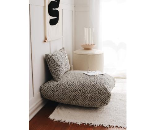 Dokuma - Zikzak harmaa