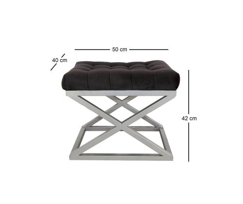 Capraz - hopea, musta