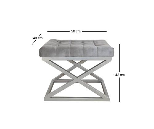 Capraz - Hopea, harmaa