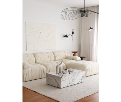 Sohva Soli Corner - Valkoinen