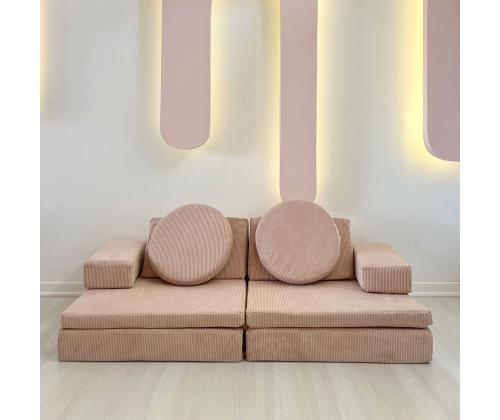 Sohva palapeli - vaaleanpunainen