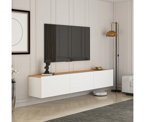 TV laud West - Valkoinen, Atlantin mänty