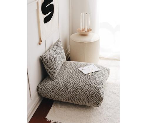 Dokuma - Zikzak harmaa