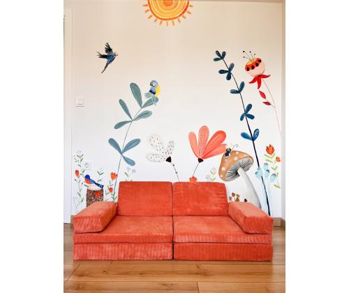 Sohva Puzzle - Oranssi