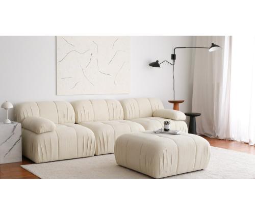 Sohva Soli Corner - Valkoinen