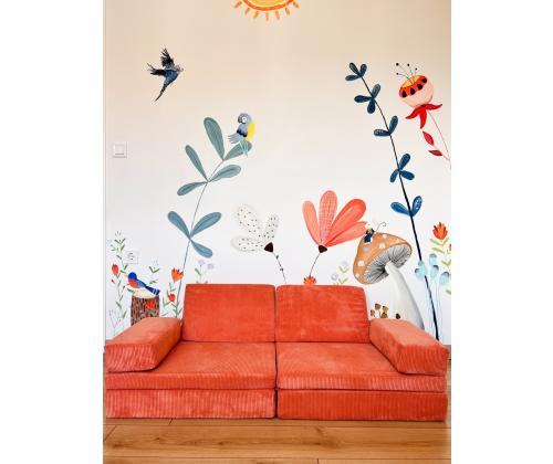 Sohva Puzzle - Oranssi