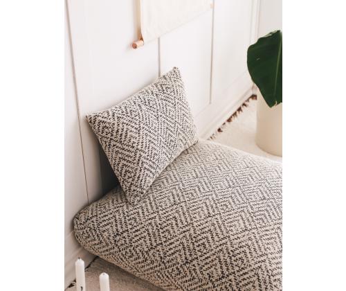 Dokuma - Zikzak harmaa