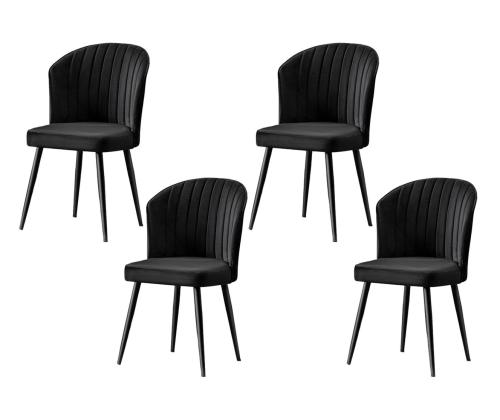 Tuoliryhmä Rubi - Musta