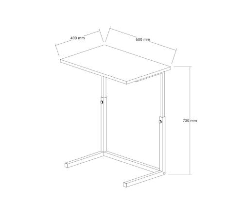 Sparkle tietokonepöytä - Atlantic Pine