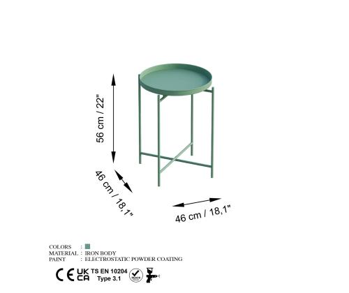 Sohvapöytä Shb-007-D