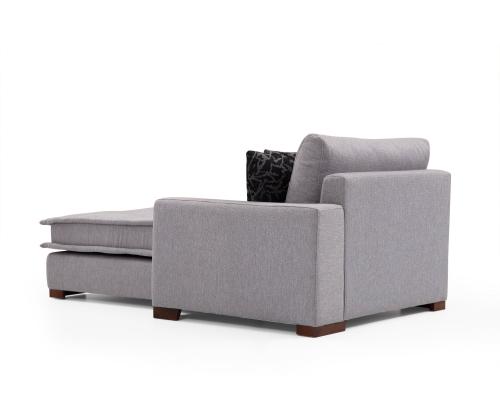 Sohva Lena Corner Oikea ( L3+Chl ) - Vaaleanharmaa