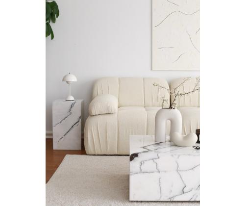 Sohva Soli Corner - Valkoinen