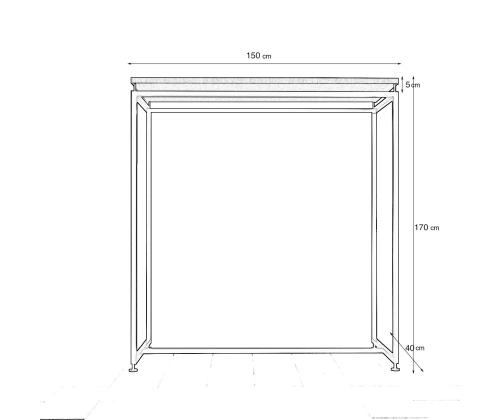 Vaatekaappi Yenikoy - L653