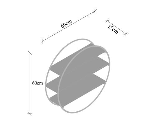 Seinäkiinnitteinen kaihdin Tulipa