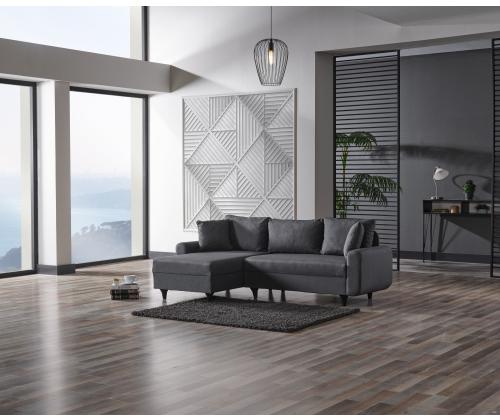 Sohva Flavia - Tummanharmaa