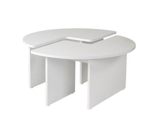 Sohvapöytä Moira - Luonnonvalkoinen