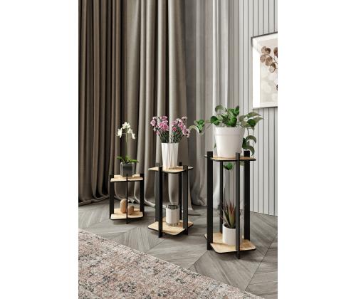 Kukkapöytä neliö - tammi