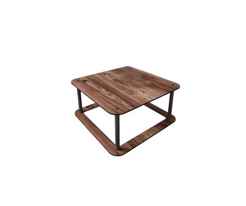 Sohvapöytä Hole Square - Pähkinä