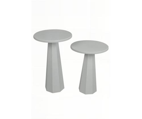 Sohvapöytä Lilyum (57 + 47) - Valkoinen