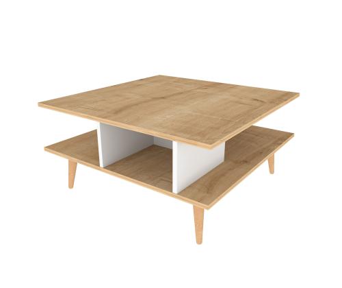 Sohvapöytä Akya - Tammi, Valkoinen