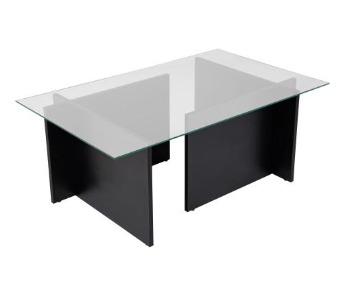 Sohvapöytä Vetrino - Puu Musta