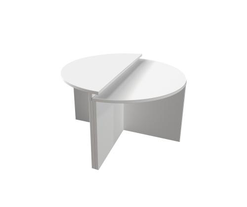 Sohvapöytä Dolunay - Valkoinen