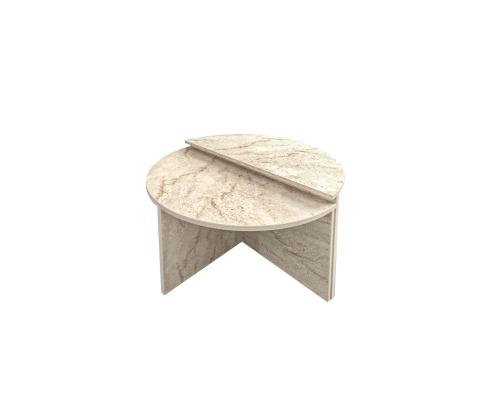Sohvapöytä Dolunay - Travertiini